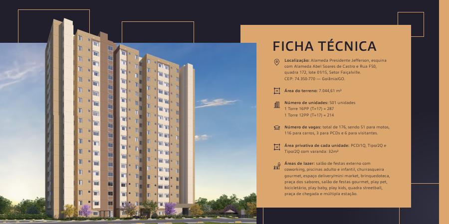 Fachada das torres do Estilo Faiçalville